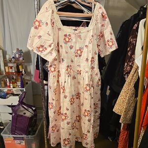 Vintage style teddy bear Puff Sleeve Dress hot topic plus size